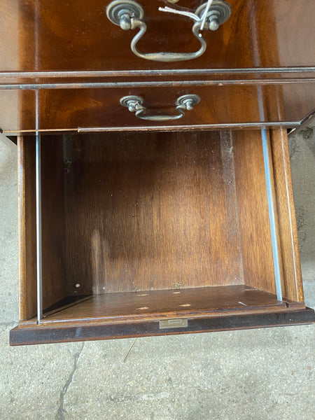 Victorian Style Filing Cabinet Side Table