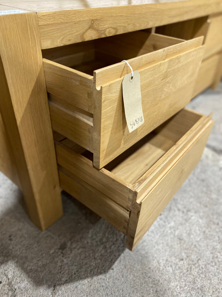 Oak Entertainment Unit