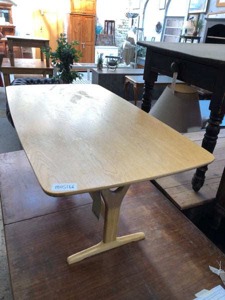 Contemporary Oak Veneer Coffee Table
