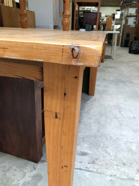 Large Heavy Duty Pine Dining Table