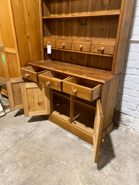 Pine Farmhouse Kitchen Dresser
