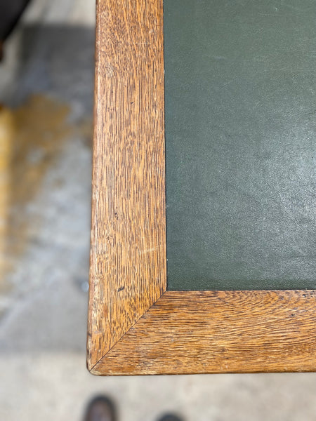 1930’s 3 Drawer Oak Desk Government Issue