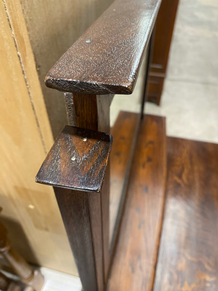 Antique Edwardian Oak Dressing Table Drawers
