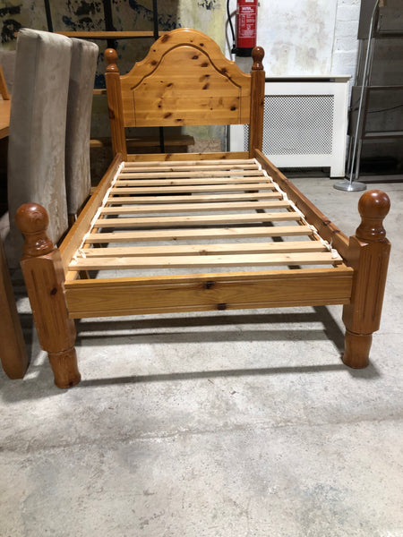 Pine Single Bed Frame