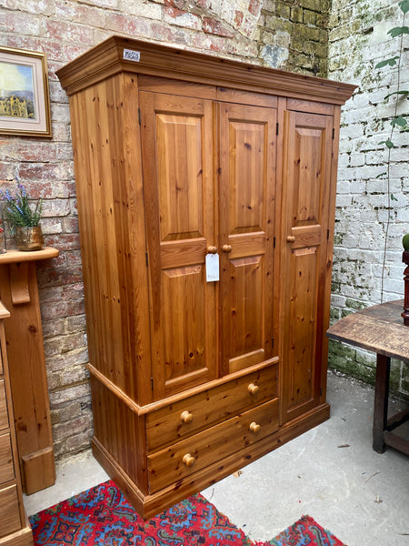Pine Triple Wardrobe