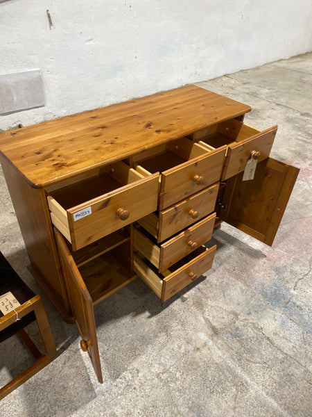 Pine Compact Sideboard