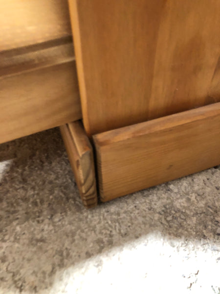 HRC - Pine Twin Pedestal Desk