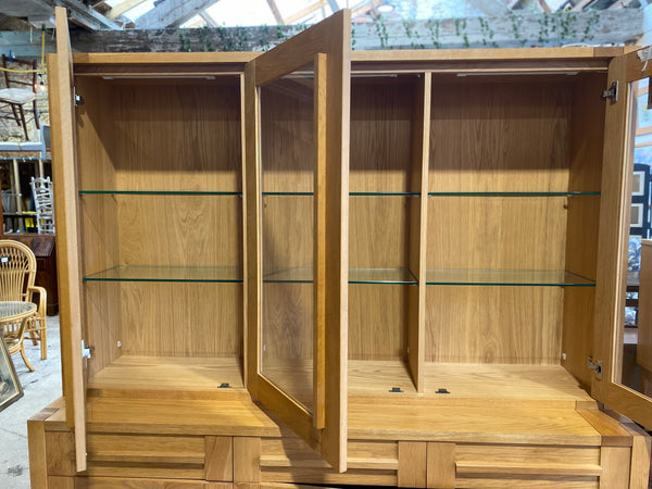 Large Contemporary Oak Dresser