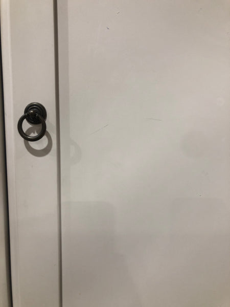 French Style Grey Double Wardrobe
