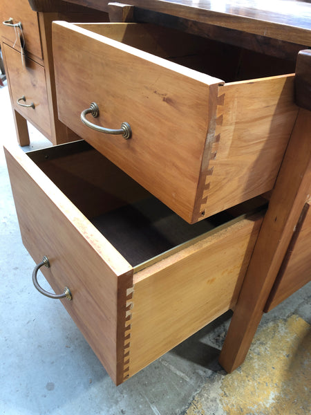 Handmade South African Stinkwood & Yellowwood Desk
