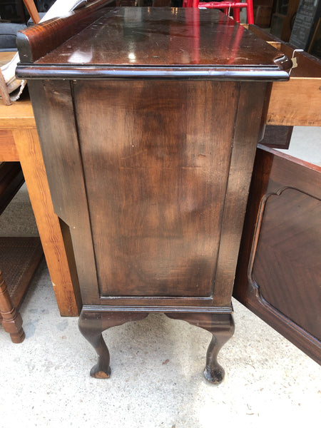 Antique Dark Wood Sideboard