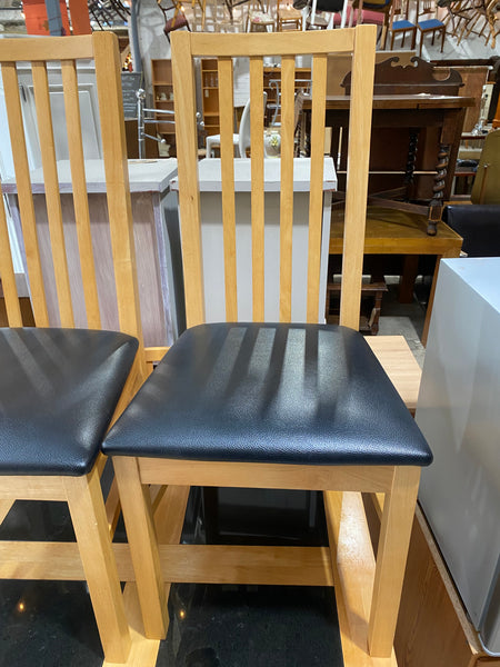 REF - Square Dining Table & 4 Chairs