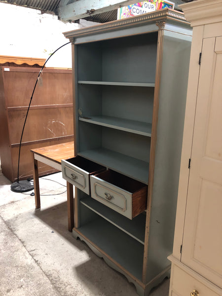 Tall French Antique Style Bookshelf