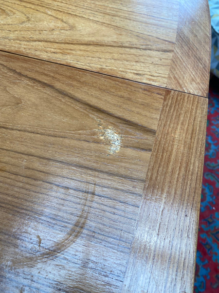 Mid Century Nathan Teak Extending Dining Table