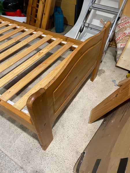 REF - Pine Single Bedframe
