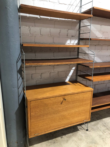 Ladderax Style Shelving Unit