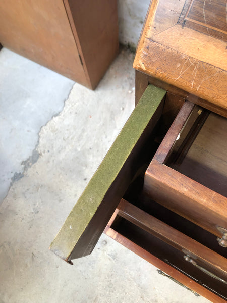 GHC - Antique Bureau with Inlay Detail