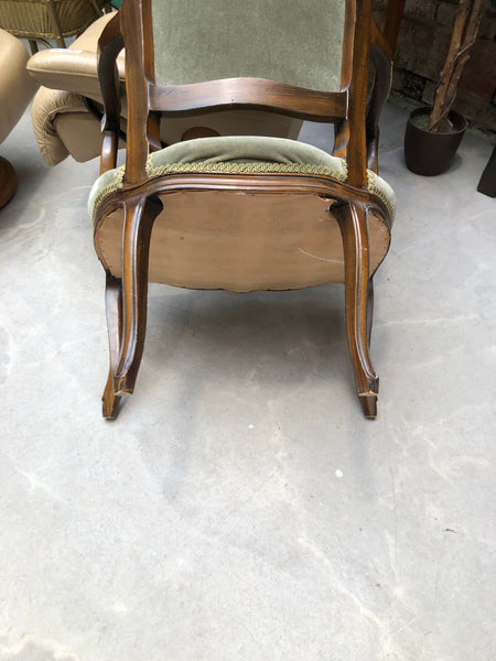 GHC - French Louis XV Carved Rococo Armchair