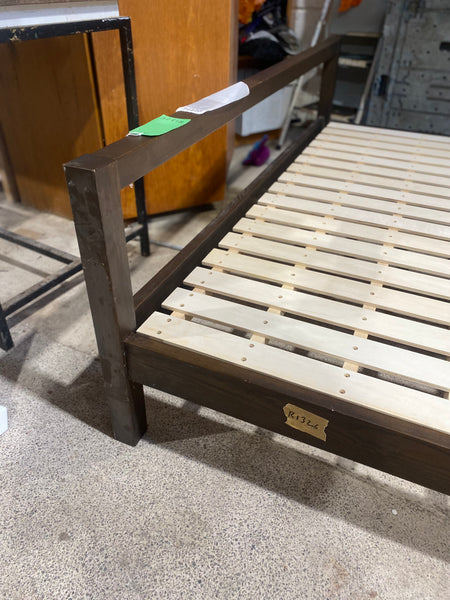 REF - Low Kingsize Wooden Bedframe