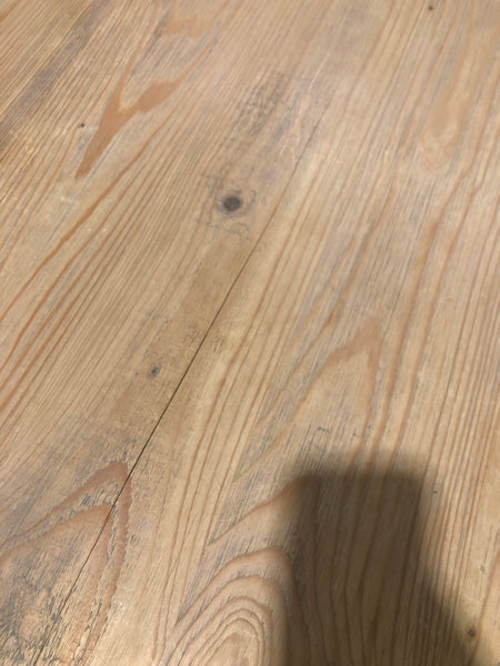 Reclaimed Solid Pine X Frame Dining Table & Bench