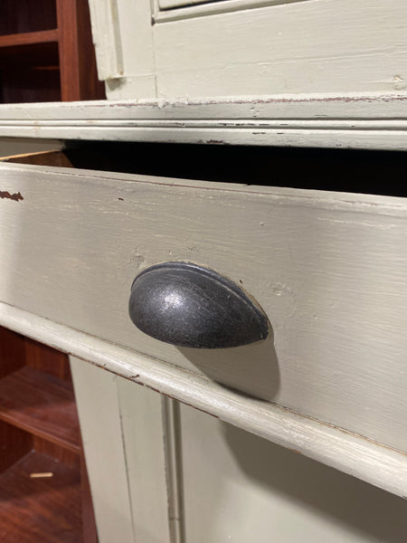 Rustic Pine Painted Dresser with Glazed Top