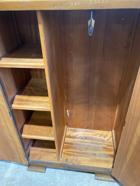 Vintage Art Deco Compact Wardrobe