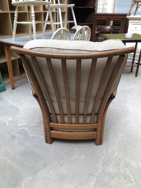 Light Ercol Windsor Jubilee Chair