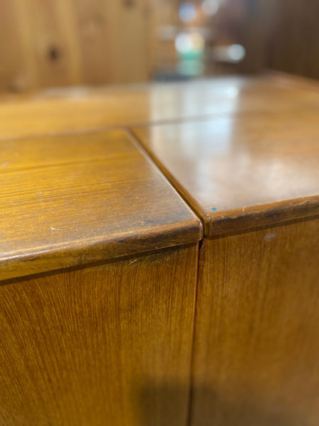 Mid Century Teak Magic Box Desk