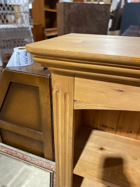 Small Solid Pine Bookcase