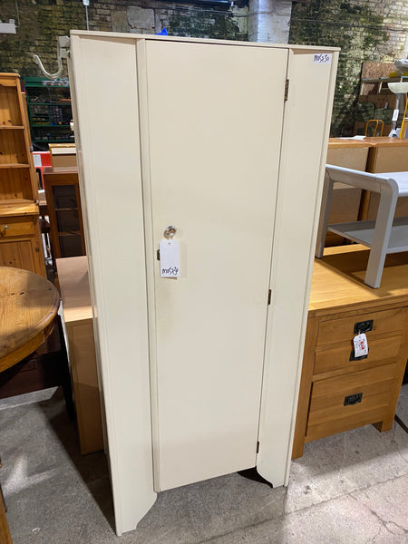 GHC - Cream Painted Single Wardrobe