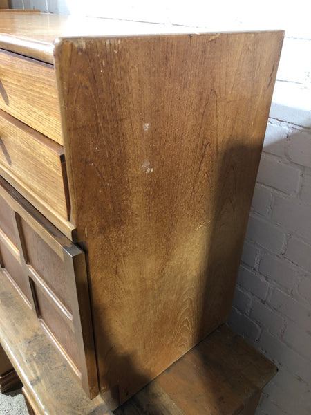 Vintage Nathan Teak Compact Sideboard