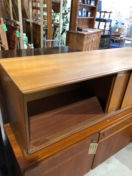 Vintage Teak Low Sideboard