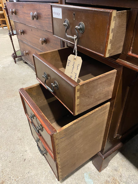 Twin Pedestal Captain’s Desk