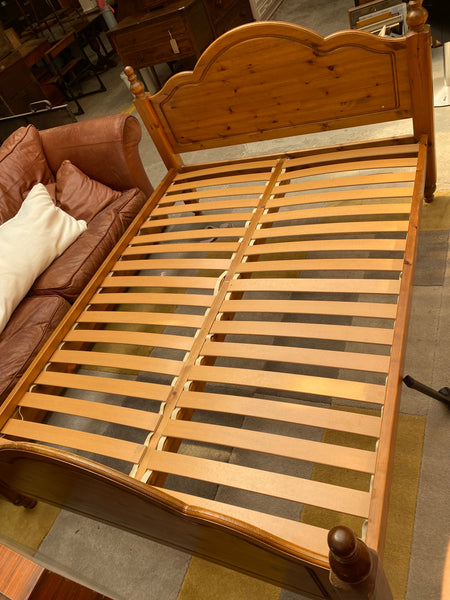 Pine Double Bed Frame
