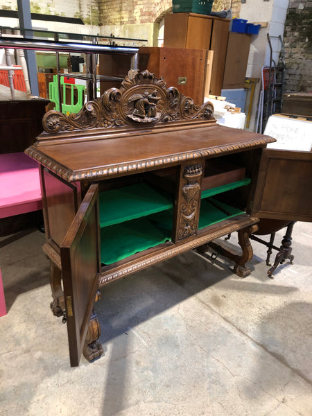 Carved Oak Buffet