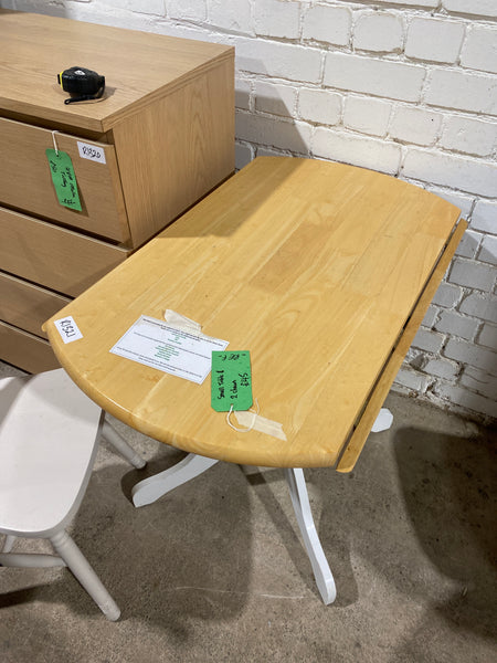 Small Dining Table & 2 Chairs