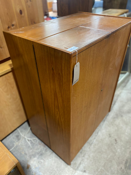 Mid Century Teak Magic Box Desk