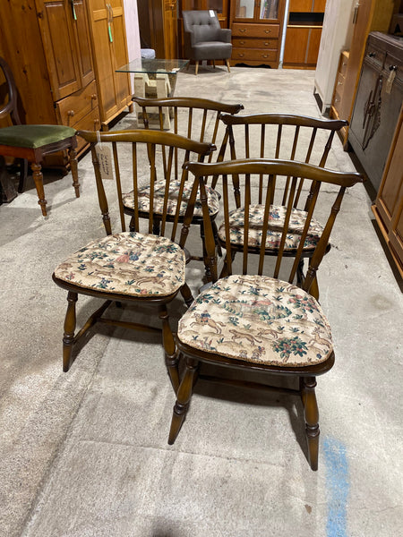 Four Ercol Windsor Dining Chairs