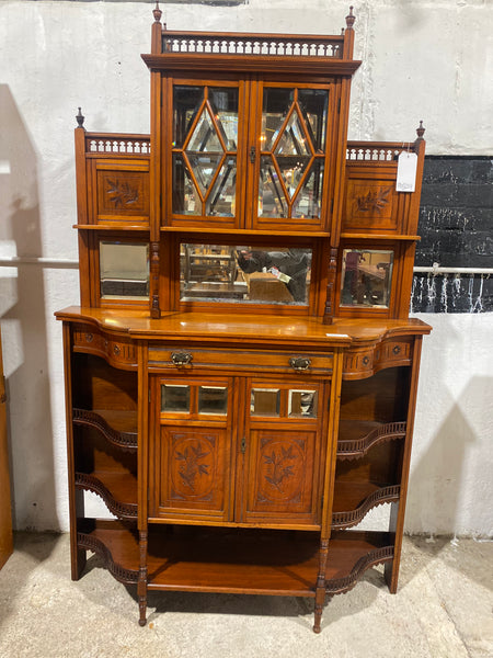 Antique Mirrored Back Chiffonier