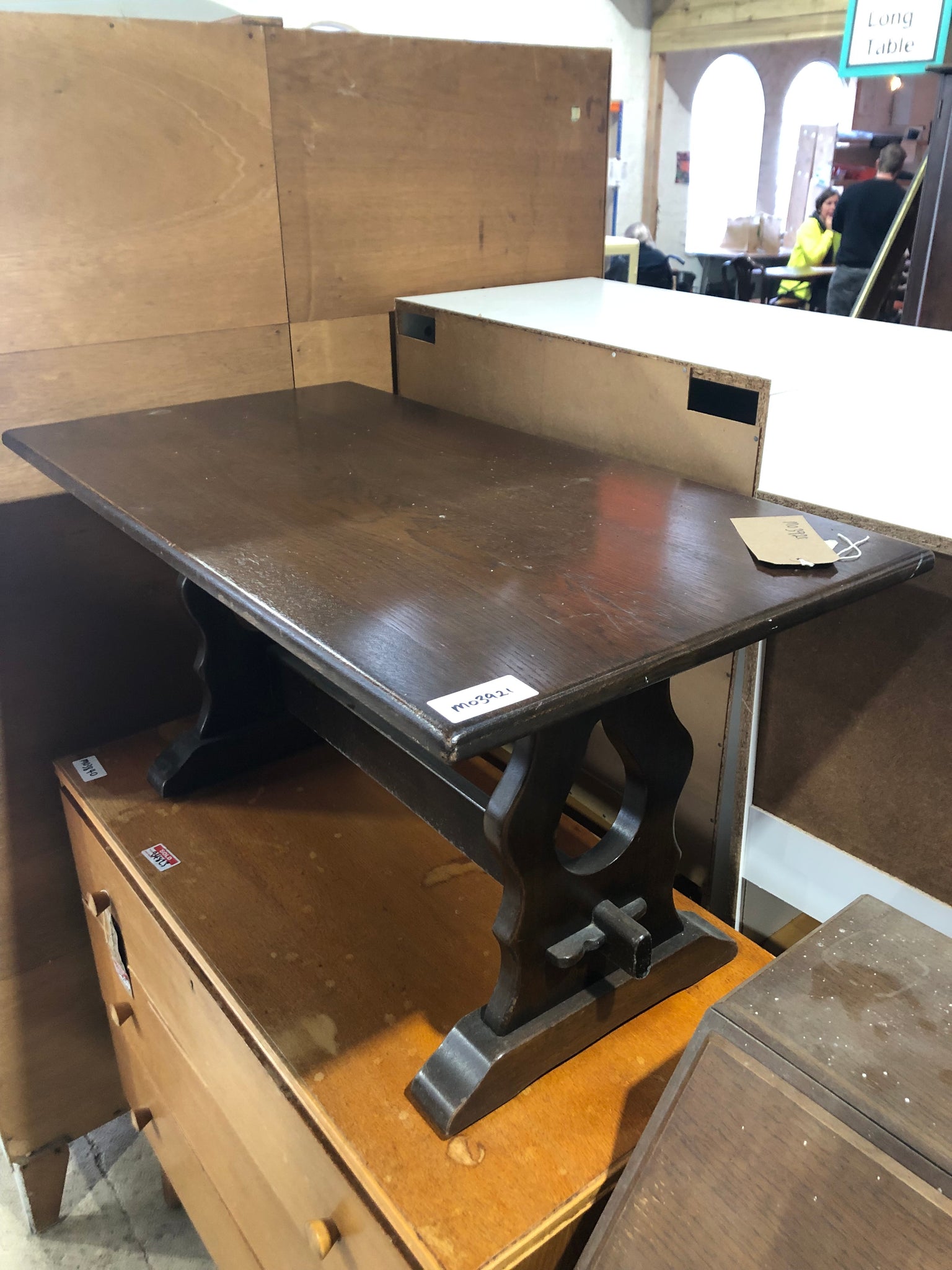 GHC - Dark Wood Refectory Coffee Table