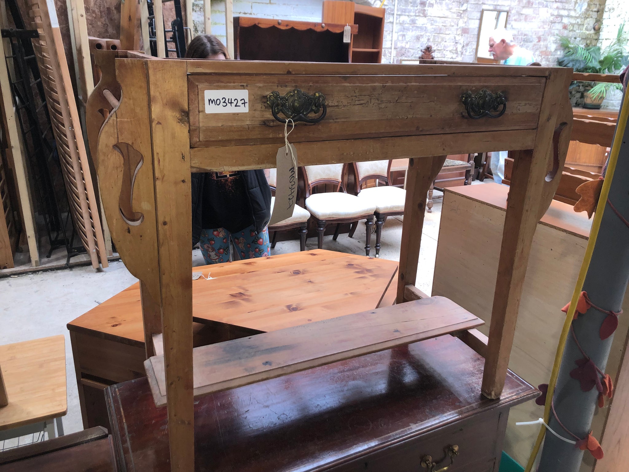 Rustic Pine Vanity Base (Project)