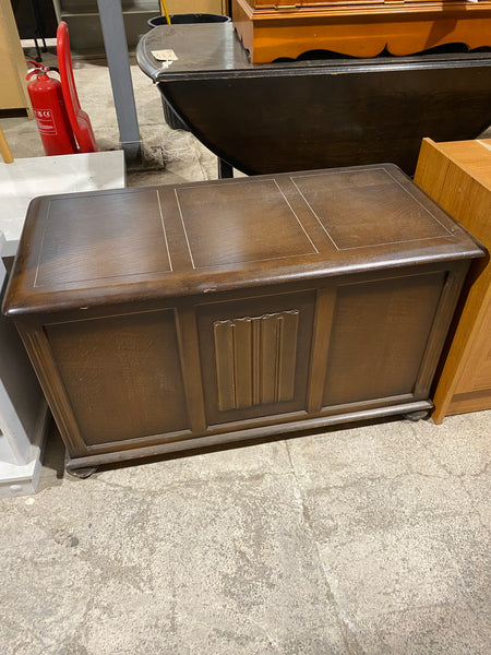 Dark Oak Blanket Box Storage Chest GHC