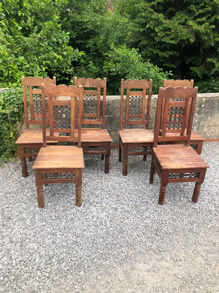 Set of 6 Rosewood Dining Chairs