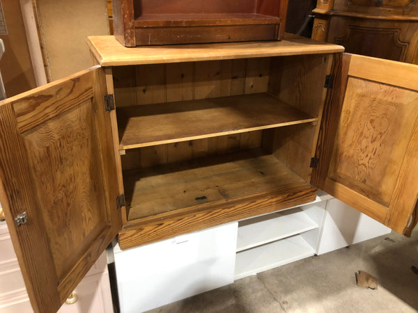 Rustic Pine 2 Door Storage Cupboard