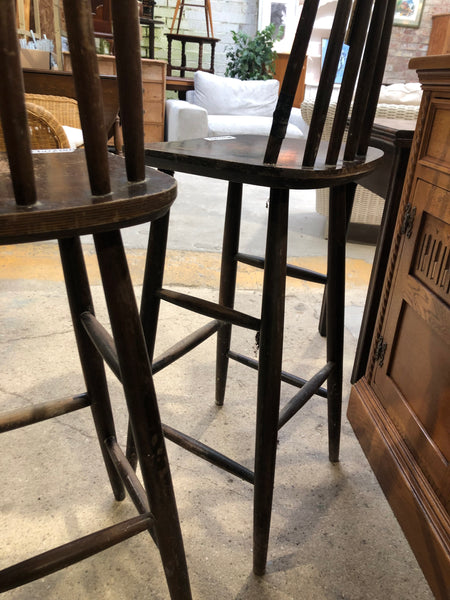 Three Vintage Bar Stools