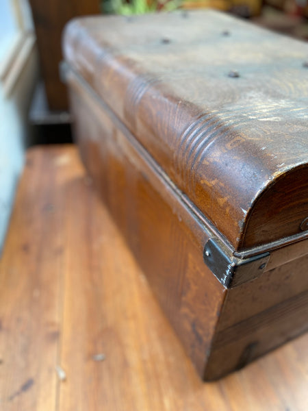 Vintage Metal Trunk