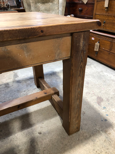 Rustic Farmhouse Solid Pine Dining Table