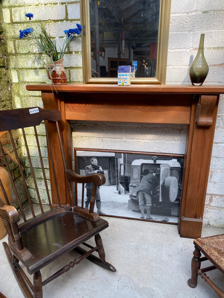 Solid Wood Fireplace Mantle