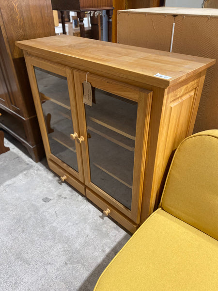 GHC - Oak Display Cabinet With Drawers