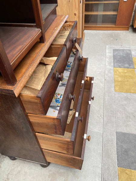 Victorian Mahogany Drawers GHC